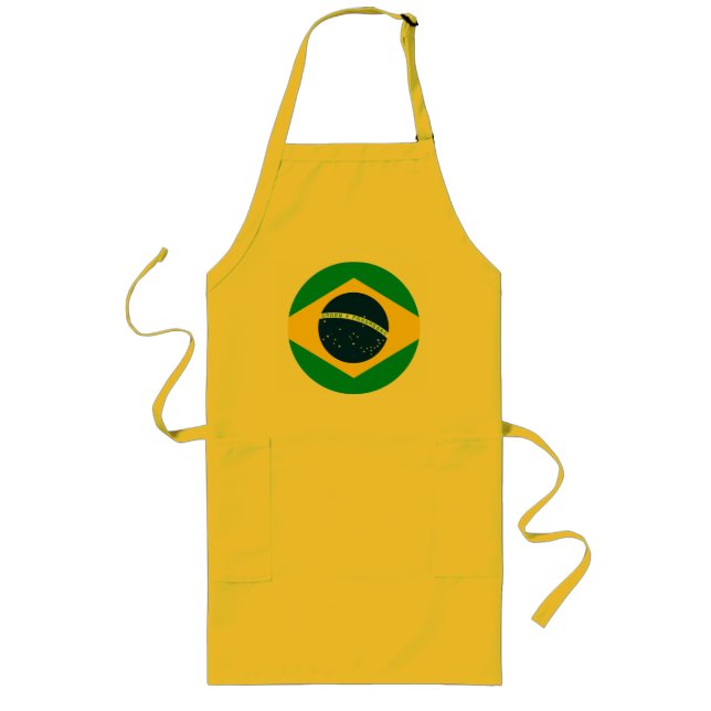 Brazil flag Apron (Front)