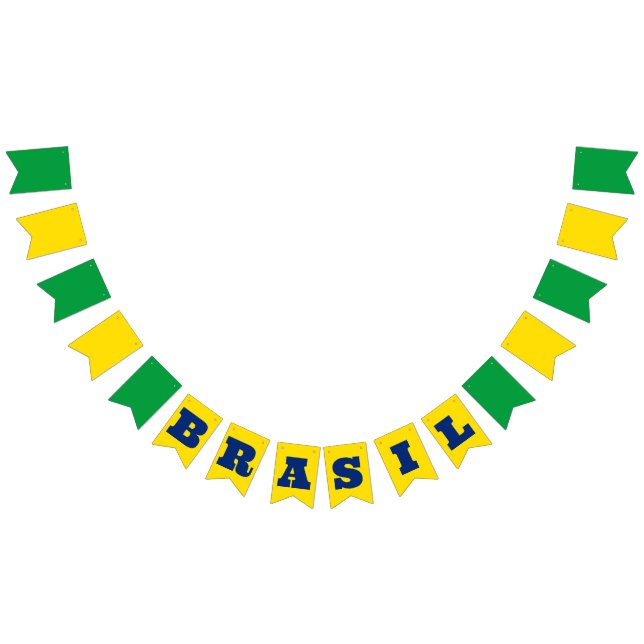 Brazil Flag Banner Verde e Amarelo (All)