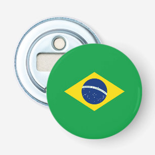 Brazil flag bottle opener