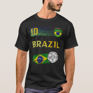 Brazil Flag Brazilian Pride Lovers T-Shirt