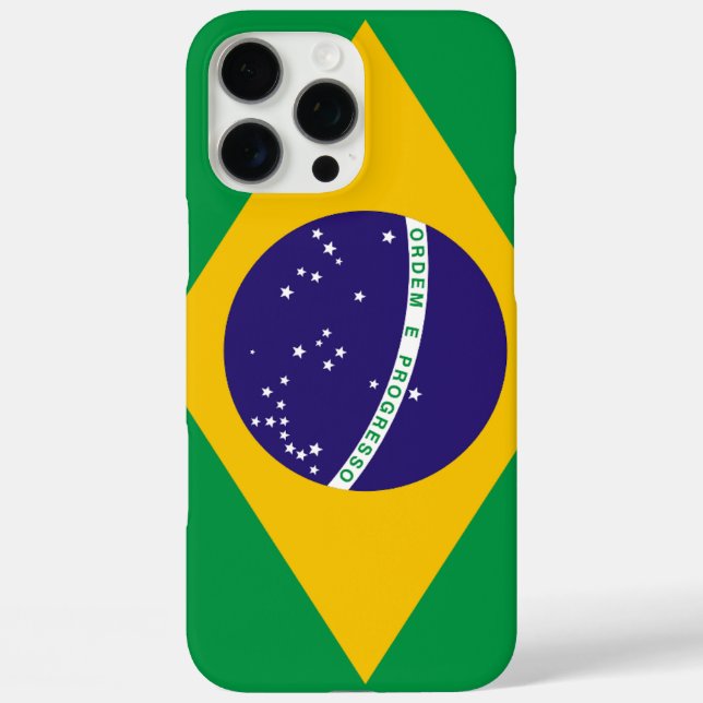 Brazil Flag Customisable  Case-Mate iPhone Case (Back)