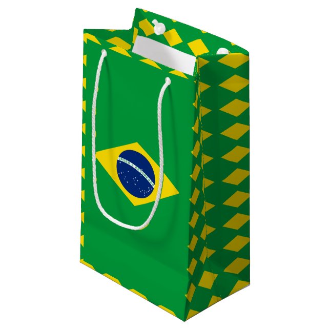 Brazil flag Gift Bag (Front Angled)