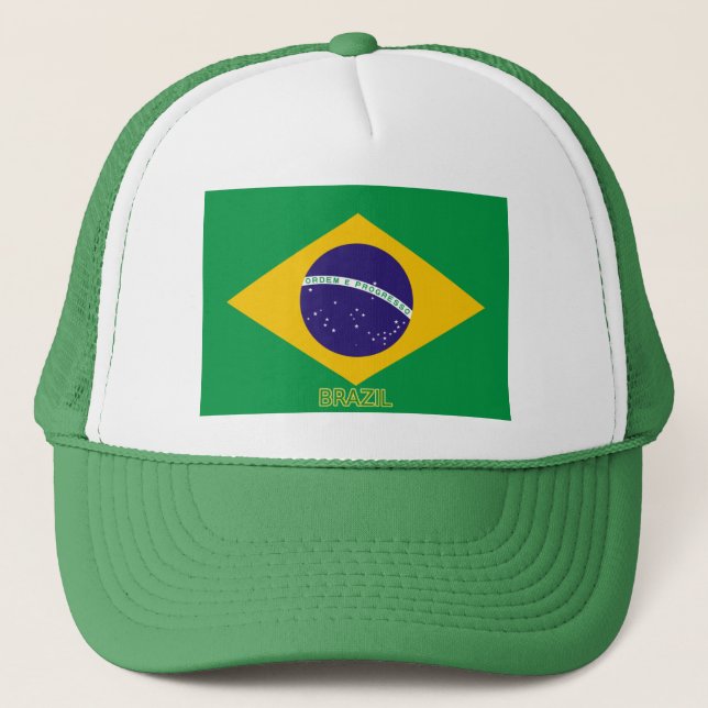 Brazil Flag Hat (Front)