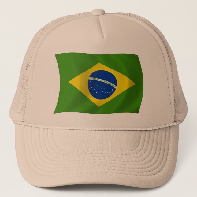 Brazil Flag Hat (Front)