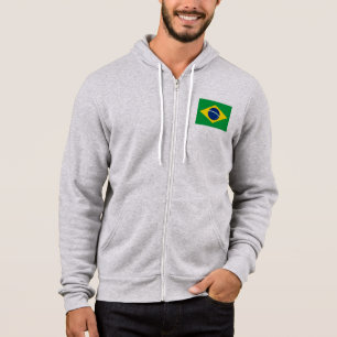 Brazil Flag Hoodie