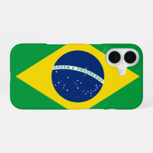 Brazil flag iPhone 16 case