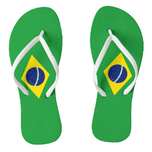 Brazil flag jandals