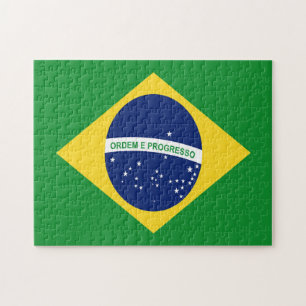 Brazil Flag Jigsaw Puzzle