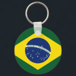 Brazil flag key ring<br><div class="desc">Brazil Flag,  a design featuring the national flag of Brazil. Design made with Photoshop by artist "Luna" Siffert. Customizable product. You can add text and images,  change styles and sizes (depending on the product type),  etc. This design is also available on other products.</div>