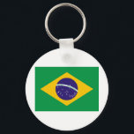 Brazil Flag Key Ring<br><div class="desc">This Brazil gift item is a great way to show your support for Brazil whether it's at a political rally, a sports event or just because you feel like supporting Brazil. You don't need to be an Brazilian person to have this item though, it is great for people who are...</div>