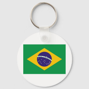 Brazil Flag Key Ring