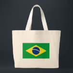 brazil flag large tote bag<br><div class="desc"></div>