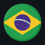 Brazil Flag Magnet<br><div class="desc">Brazil Flag</div>