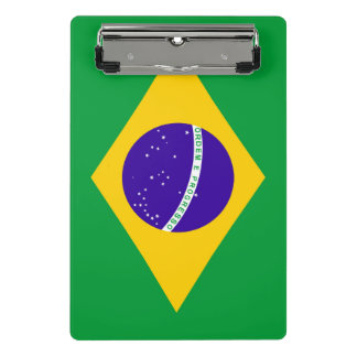 Brazil Flag Mini Clipboard