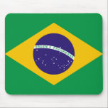 Brazil Flag Mouse Pad<br><div class="desc">Brazil Flag</div>