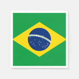 Brazil Flag Napkin