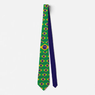 Brazil: Flag of Brazil Tie