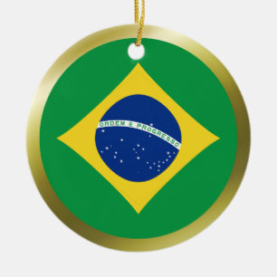 Brazil Flag Ornament
