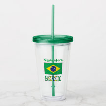 Brazil Flag Personalised