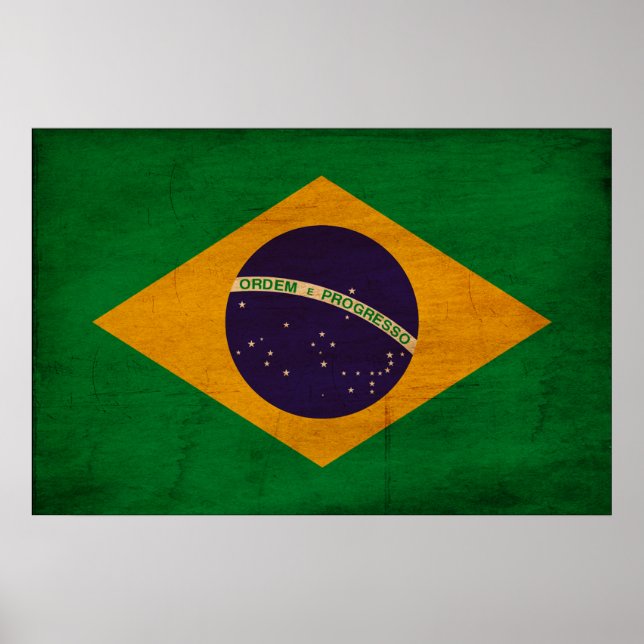 Brazil Flag Poster (Front)