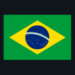 Brazil flag Print Value Poster Paper<br><div class="desc">Brazil flag Print Value Poster Paper</div>