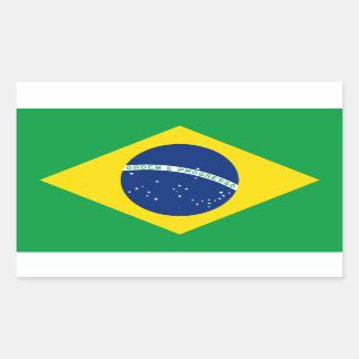 Brazil* Flag Sticker