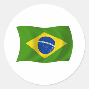 Brazil Flag Sticker