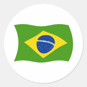 Brazil Flag Sticker