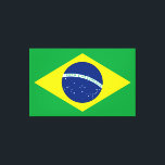 Brazil flag Stretched Canvas Print<br><div class="desc">Brazil flag Stretched Canvas Print</div>