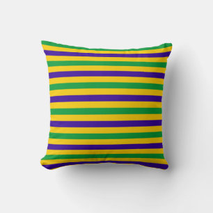 Brazil flag stripes country symbol pattern green y cushion