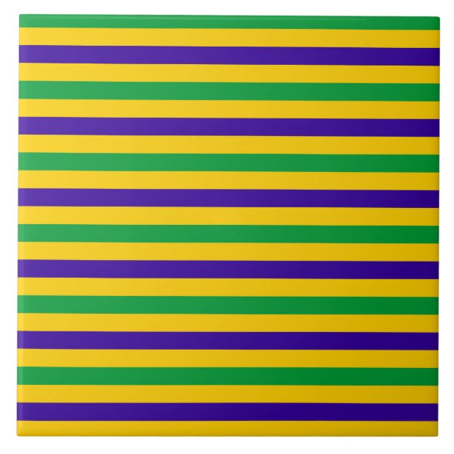 Brazil flag stripes country symbol pattern green y tile (Front)