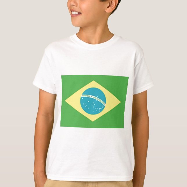 Brazil Flag T-Shirt (Front)
