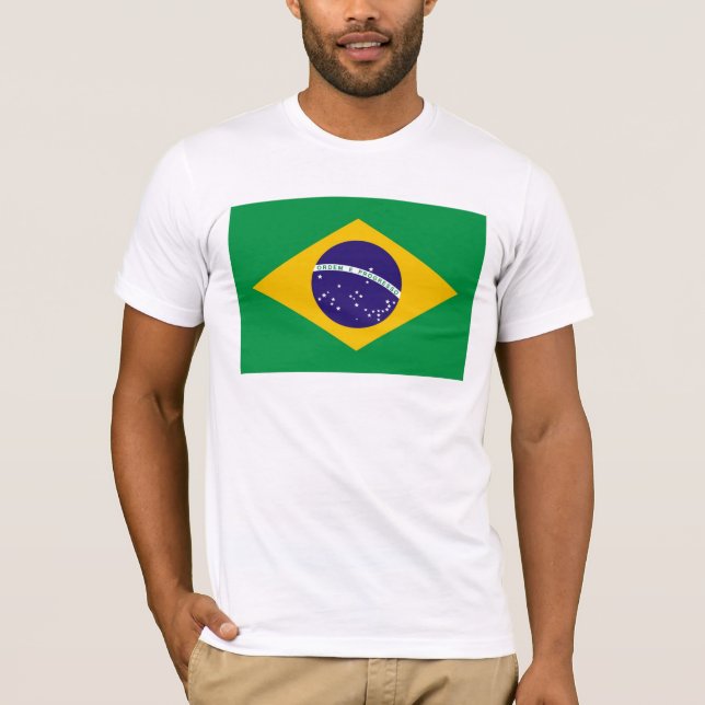 Brazil Flag T-Shirt (Front)