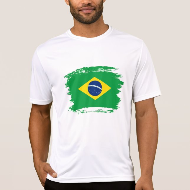 Brazil flag T-Shirt (Front)