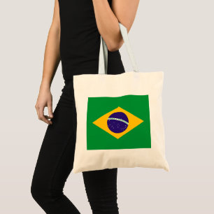 Brazil Flag Tote Bag