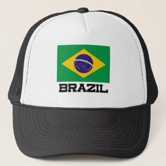 Brazil Flag Trucker Hat