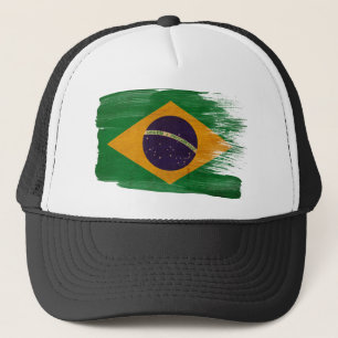 Brazil Flag Trucker Hat