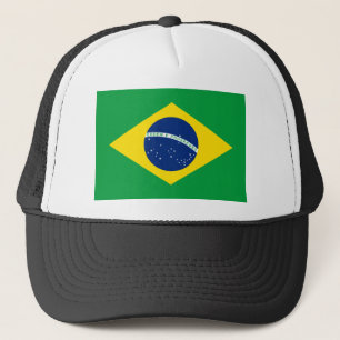 Brazil Flag Trucker Hat