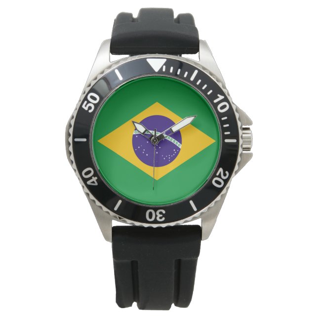 Brazil Flag Watch (Front)