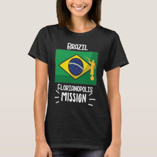 Brazil Florianopolis Mormon LDS Mission Missionary T-Shirt