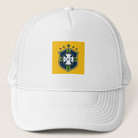 Brazil Football Heritage Shield | Green & Gold Soc