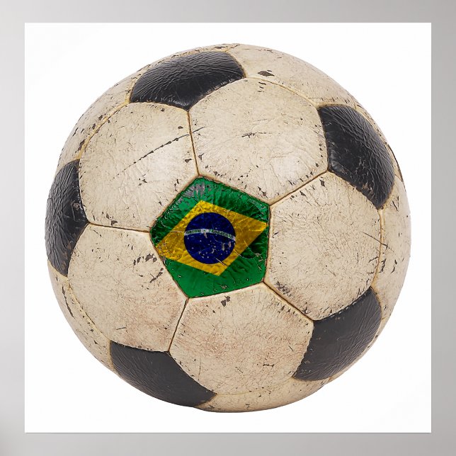 Brazil Football Poster (Front)