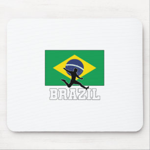 Brazil Football Soccer National Team Mouse Pad