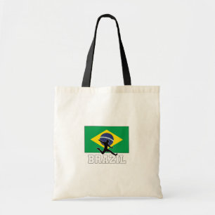 Brazil Football Soccer National Team Tote Bag
