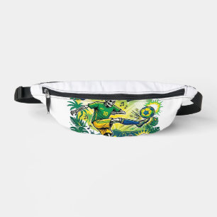 Brazil Goal Energy Skeleton Striker Nations Creati Bum Bags