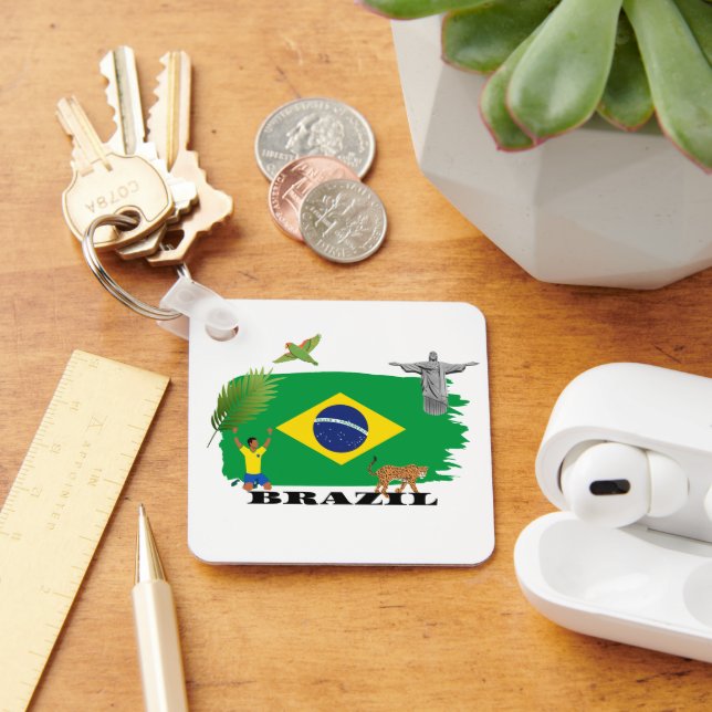 brazil  key ring (Desk)