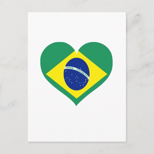 Brazil Love Postcard (Front)
