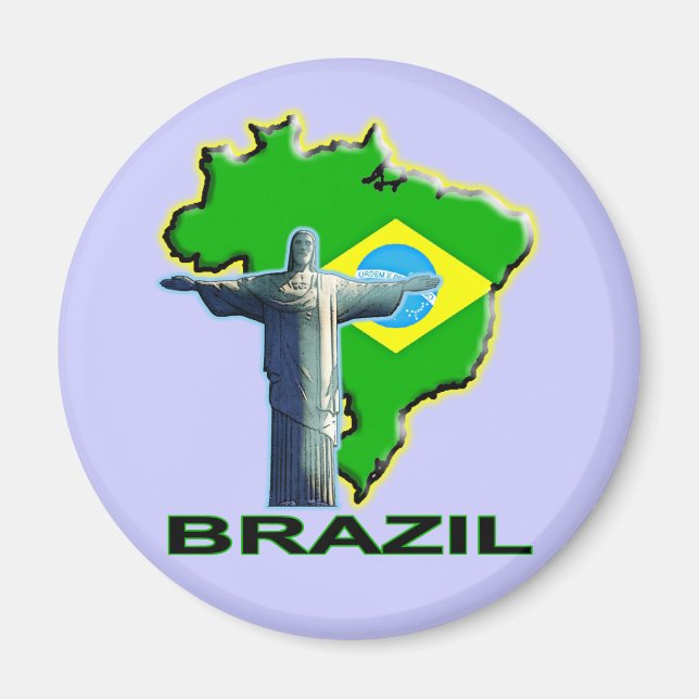 Brazil Magnet (Front)