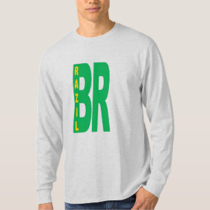 BRAZIL man ash T-shirt