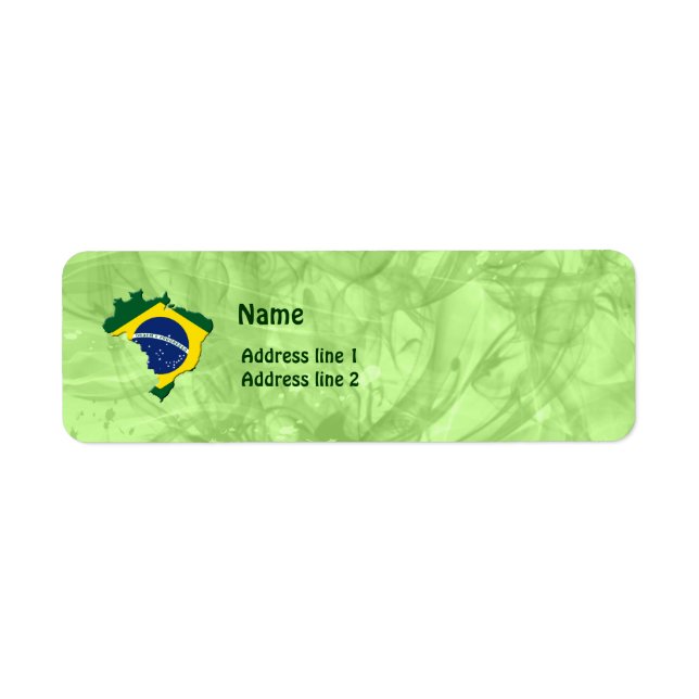 Brazil map (Front)